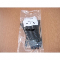 Opaska kablowa czarna 100x2.5mm Pa6.6 SapiSelco-294