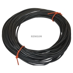 Wąż silikonowy czarny vacum 3.7-7.7mm Turbo  250°C-6594