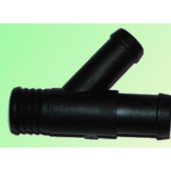 Trójnik plastikowy do węży Y 25x25x25mm PA6