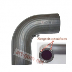 Kolanko gum.olejoodporne NBR 25mm 210x210mm -3943