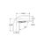 Kolanko silikonowe 30mm 200x200mm 90st -50+230°C-5682