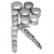 Łącznik aluminiowy do węży fi. 75mm L-50mm-5885