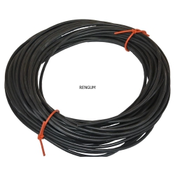 Wąż silikonowy czarny vacum 3.7-7.7mm Turbo +250°C-6594