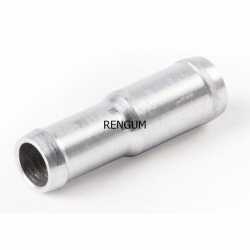 Łącznik aluminiowy do węży redukcja 14/10mm L-40mm-6706