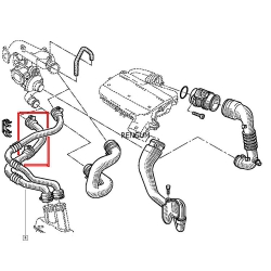 Rura turbo Renault Megane Scenic I 1.9D 8200065740-6912
