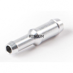 Łącznik aluminiowy do węży redukcja 10/6mm L-40mm-7634