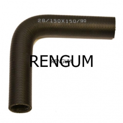 Przewód chłodnicy EPDM 28mm 150x150mm 90°-2715