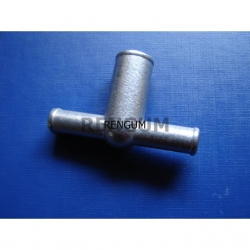 Trójnik aluminiowy do węży T 10x16x10 mm redukcja-1672